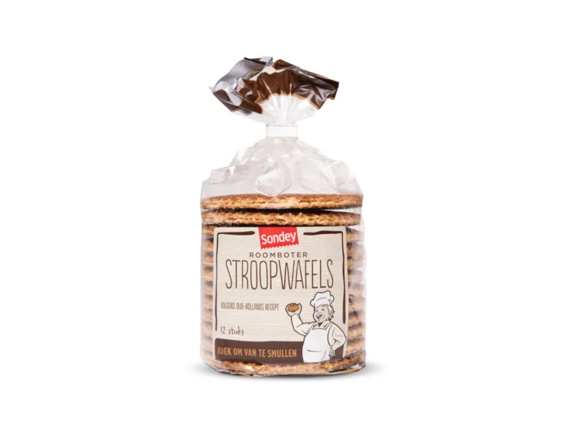 Sondey Stroopwafels Gaufres Au Caramel (480g)