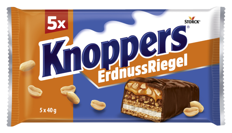 Knoppers Erdnuss Riegel (*5 pieces)